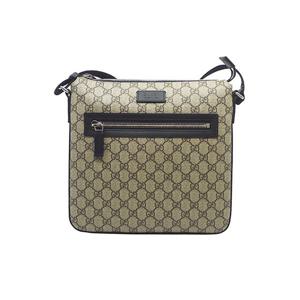 구찌 GG 슈프림 캔버스 레더 메신저백 베이지 에보니 779846 K5RLN 9769