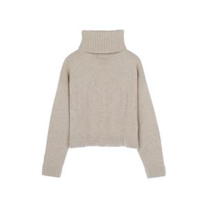 [엘러브] 새상품 에르메스 캐시미어 H 리프트 롱슬리브 스웨터 34 베이지나뛰렐 5HA0615