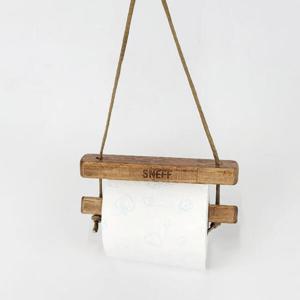 아트박스/스네프 스네프 우드 캠핑용 원목 휴지 화장지걸이 파우