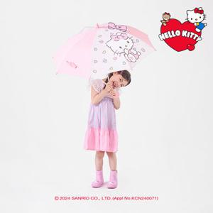 헬로키티 53 리본입체 홀로그램 우산 LUHKU10039 (코랄)