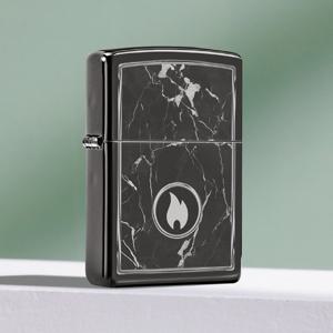 ZIPPO 지포라이터 46571 마블 플레임 ZPO1MA018