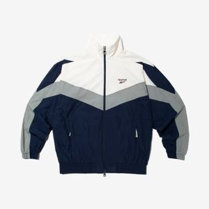 [리복] 피스벡터 윈드 브레이커 - 화이트 네이비 REJU5EJ23N3