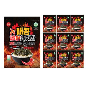 바다모아 김자반 매콤 불닭 돌자반 50g, 10봉