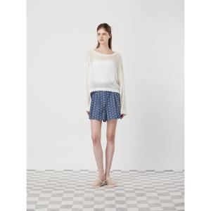 [씨씨콜렉트] 플라워 아일렛 자수 쇼츠