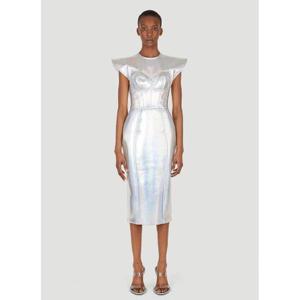 25 FW 돌체앤가바나 여성 Metallic Bustier Dress dol0246027sil