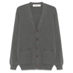 골든구스 남성 그레이 V넥 가디건 GMP00946 P00066260304