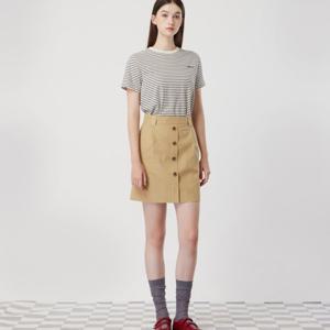 [씨씨콜렉트] 볼륨 턱 미니스커트