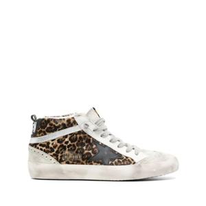 골든구스 여성 브라운 하이탑 스니커즈 GWF00122 F00376681933