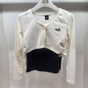 애플핑크 HC06 셔링장식 가디건 나시세트 APXPU104GSI