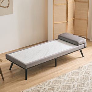 샘스톤 스티레토 비앙코카라라 1인용 돌침대 RV002