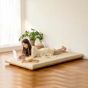 스너그홈 착붙 천연라텍스 매트리스 토퍼 7.5cm MS 하드