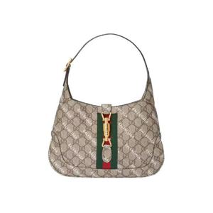 구찌 x 발렌시아가 해커 프로젝트 스몰 재키 1961 백 베이지 앤 에보니 636706-ULZAG-9759