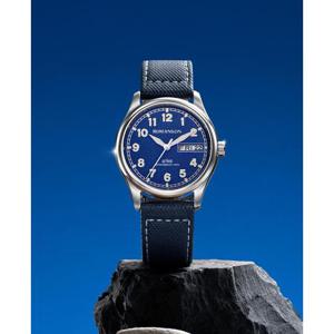 [마션틴트(잡화)][로만손] 악티우스 시티보이 39.5 남성 가죽시계 RWALMM5BS015WHBL0