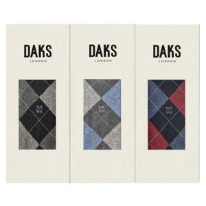 [닥스(양말)]DB25803신사장목 다이아패턴 3족세트