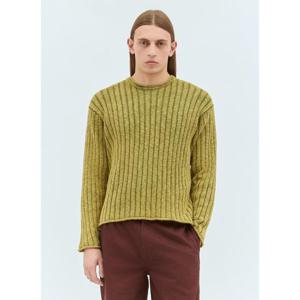 25 FW 스투시 남성 골지 크루넥 스웨터 sts0159004grn