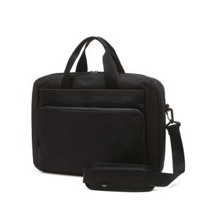 [닥스핸드백][선물포장가능] [DBBA5F664BK] 블랙 로고장식 나일론 서류가방