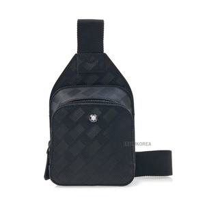 [몽블랑] SS25 공용 텍스처드 크로스백 131758 BLACK