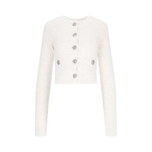 발렌시아가 가디건 793604 T33289000 WHITE