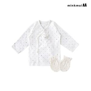 [밍크뮤]WH 뮤뮤BI배내저고리 손싸개SET 335A70-000-01 00803 출산백일돌선물