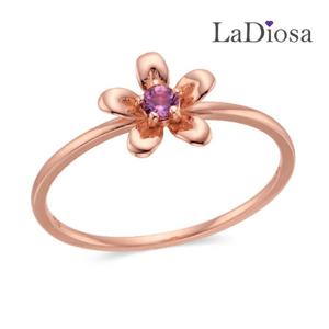 라디오사 14K 자수정 여성반지 G14D-7898RM