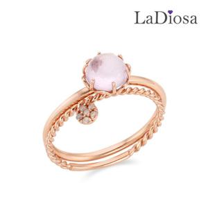 라디오사 14K 자수정 반지 LK14F-6482R
