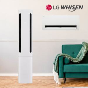 LG 휘센 쿨 인버터 멀티 투인원 17+6평 에어컨 가정용 실외기포함 FQ17FC1EC2
