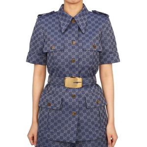 구찌 스크래치 여성 반팔 자켓 745289 Z8BH9 4447