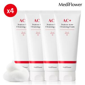 [메디플라워]티트리 아크네 클렌징폼 150mlx4