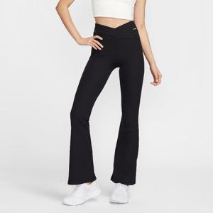 나이키바지 SQJ HJ1847-010 나이키 젠비 립 여성 젠틀 서포트 하이웨이스트 플레어 레깅스