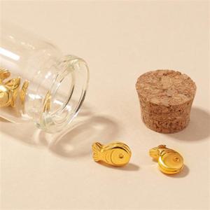 [한국금다이아몬드] 순금 행운 물고기 콩알금 미니 골드바 금테크 1g