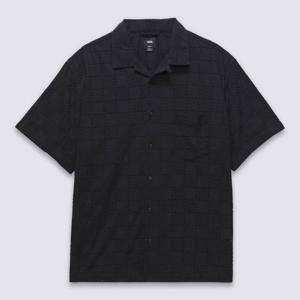 [반스]웨이사이드 아일렛 우븐 반소매 셔츠 블랙 VN000M1FBLK1