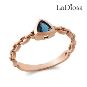 라디오사 14K 토파즈 여성반지 G14D-7945RM