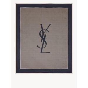 생로랑 머플러 스카프 2535859 822138 3Y039 4178 WHITE