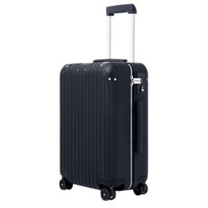 (명품) 리모와 가죽 캐리어 디스팅트 캐빈 네이비 블루