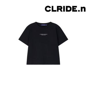 [클라이드]여성 크롭 골지 반팔 티셔츠 FPBTS722F