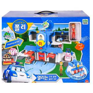 로보카폴리 열리는 구조본부 플레이세트