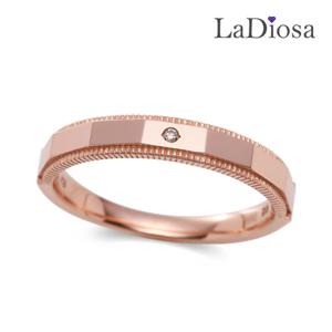 라디오사 14K 꼬냑다이아 여성반지 G14D-5982RS