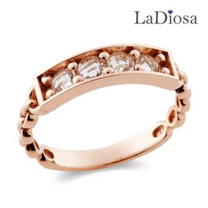 라디오사 14K 토파즈 여성반지 G14D-8546RM