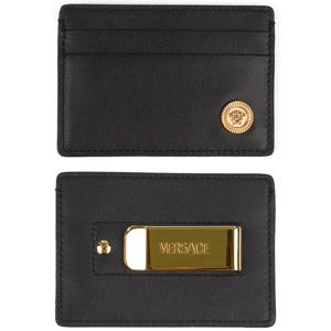 베르사체 공용 메두사 머니클립 카드지갑 블랙 1006195 1A03190