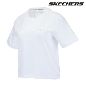 [스케쳐스] 여성 레터링 반팔 티셔츠 SP3WTCEM021