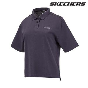 [스케쳐스] 여성 폴로 반팔 티셔츠 SL3WTCEM021