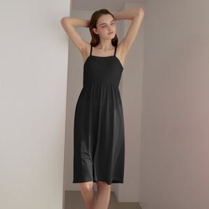 [세컨스킨]심리스 모달 스마킹 투웨이 튜브드레스 SD5300