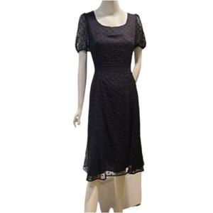 [숲]도트 시스루 쉬폰 원피스(SB5OP34)