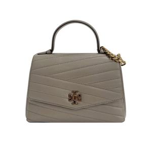 [토리버치] 키라 쉐브론 탑 핸들 사첼백/그레이/61674 082