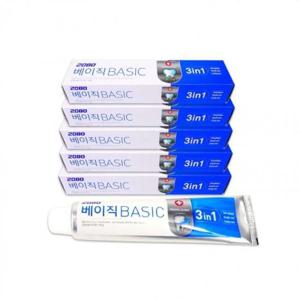 150g 2080치약 베이직치약 애경 5개 치약 2080 치약 2080치약 업소용 영업용 애경치약