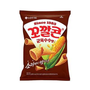 [롯데제과] 롯데 꼬깔콘 군옥수수맛 67g 24개_