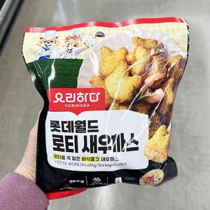요리하다 롯데월드 로티 새우까스 250g 89023