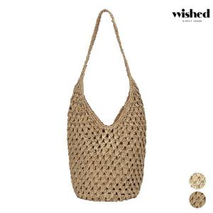 [위시드]라탄 바캉스 데일리 숄더백 (WICBBG013)