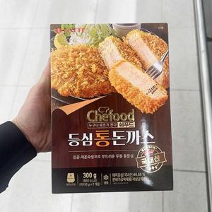 롯데 쉐푸드 등심 통돈까스 300g P0037_0369