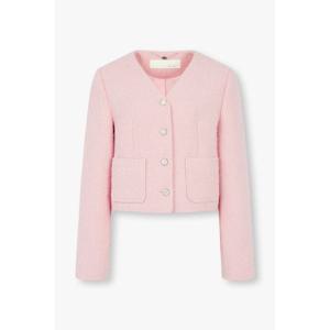 [지컷]브이넥 부클레 트위드 자켓(7255110301)